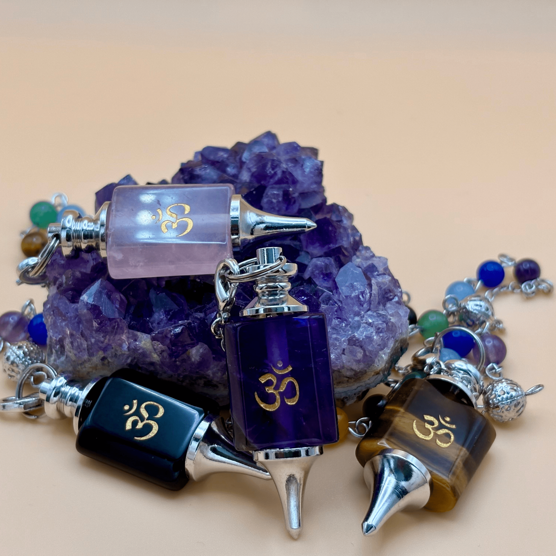 Péndulo Maestro Reiki Rectangular