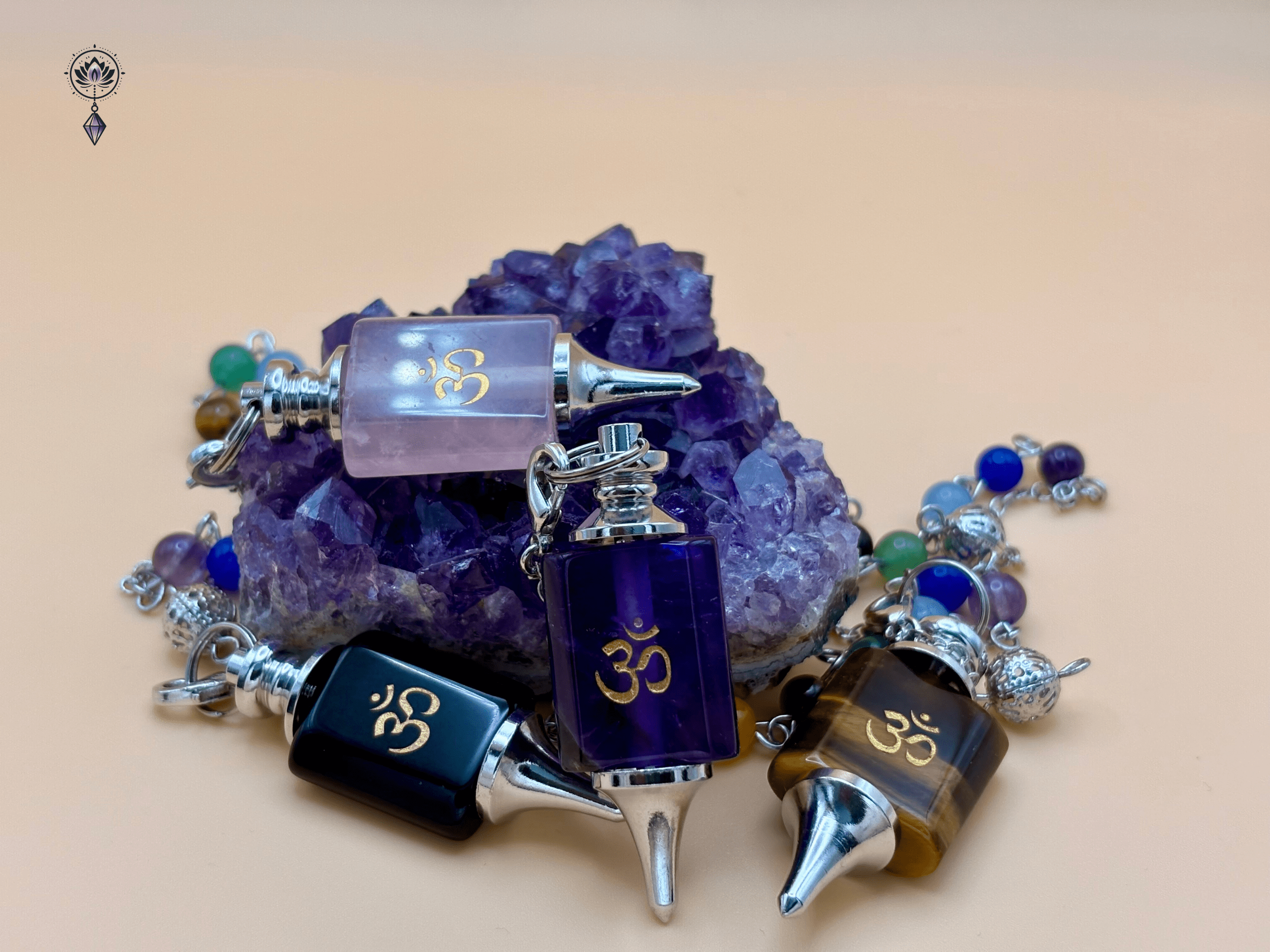 Péndulo Maestro Reiki Rectangular